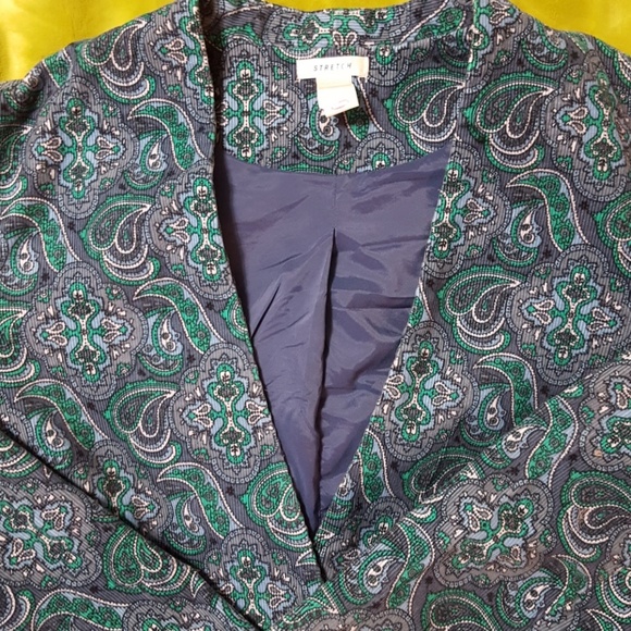 5/$25! Corduroy Paisley jacket - Picture 2 of 7